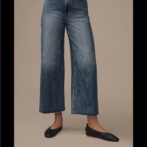 Pistola Denim Wide-Leg Jeans in Blue
